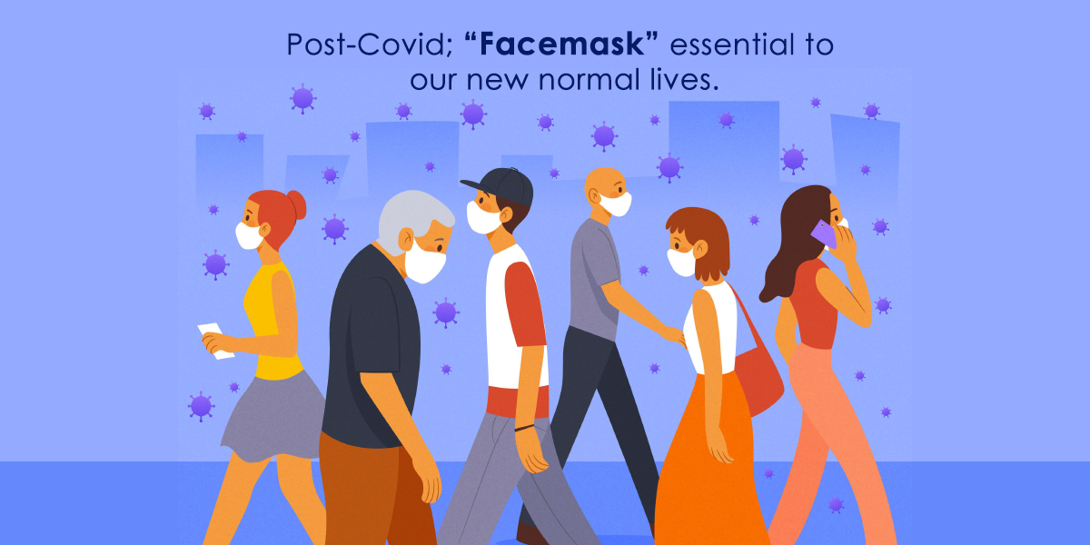 Covid Facemask essential to our new normal lives