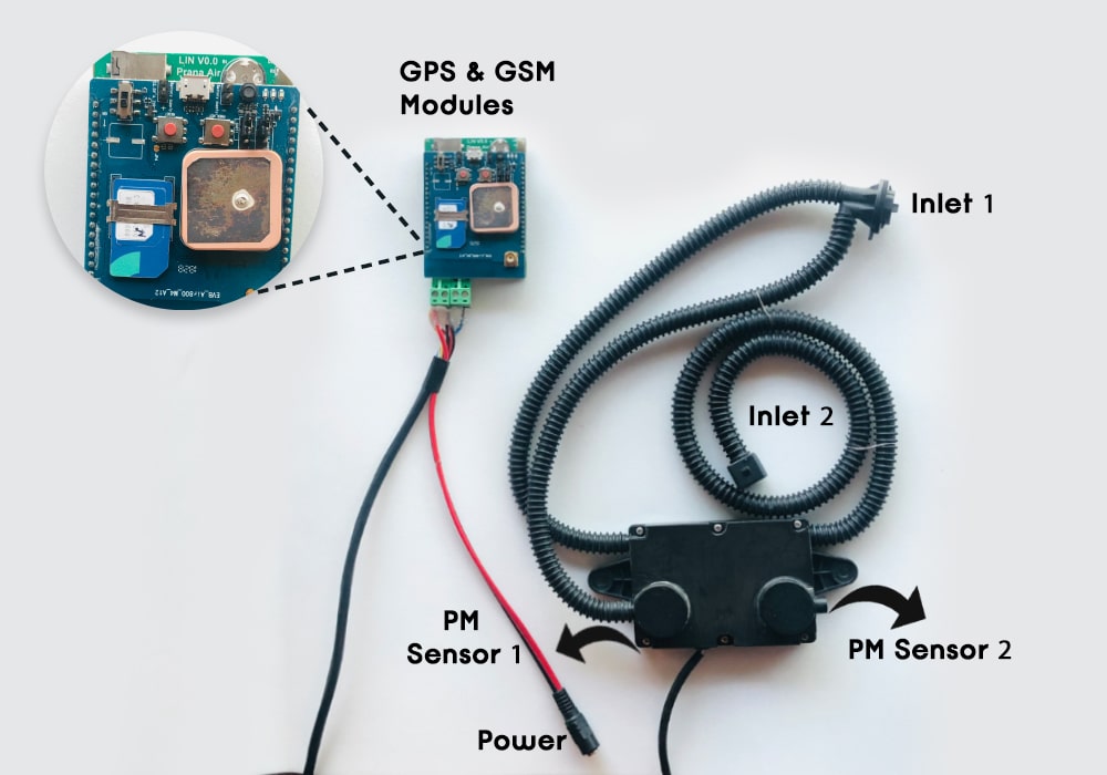 pranaa air quality monitoring in Ola cab