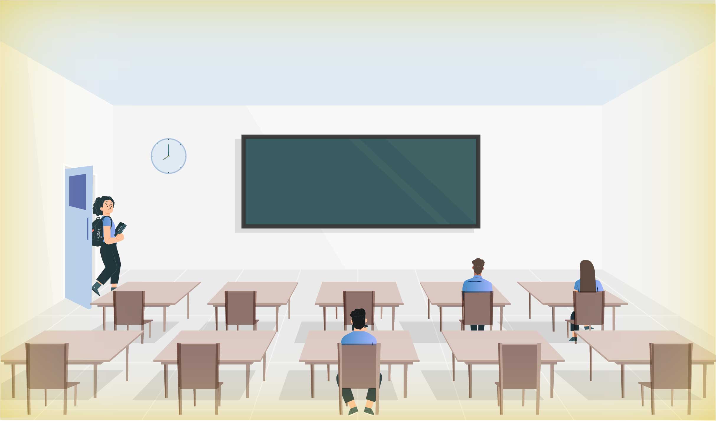 nivel de co2 moderado en la escuela