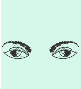 irritação nos olhos devido a pm