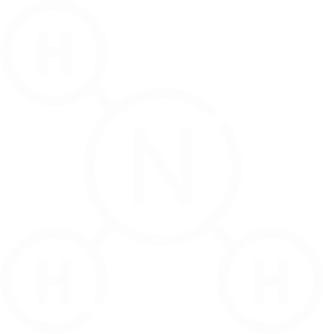 ícone de amônia nh3