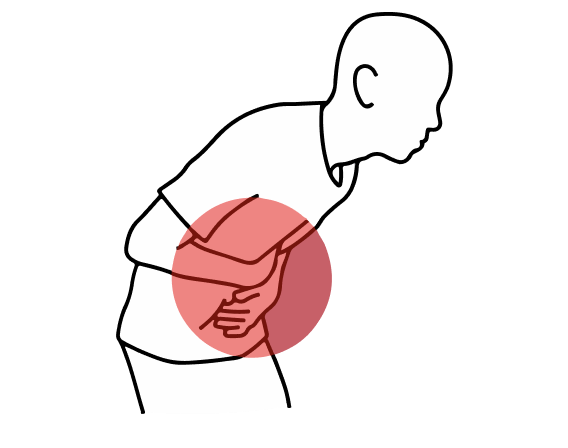 infection et troubles gastriques dus à la qualité de l'air