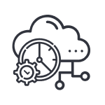 icono de datos de co2 en tiempo real