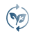 clean energy icon as eco friendly or green product