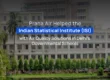 prana air helped the indian statistical institute (ISI)
