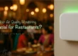 Indoor air quality monitoring in restaurants