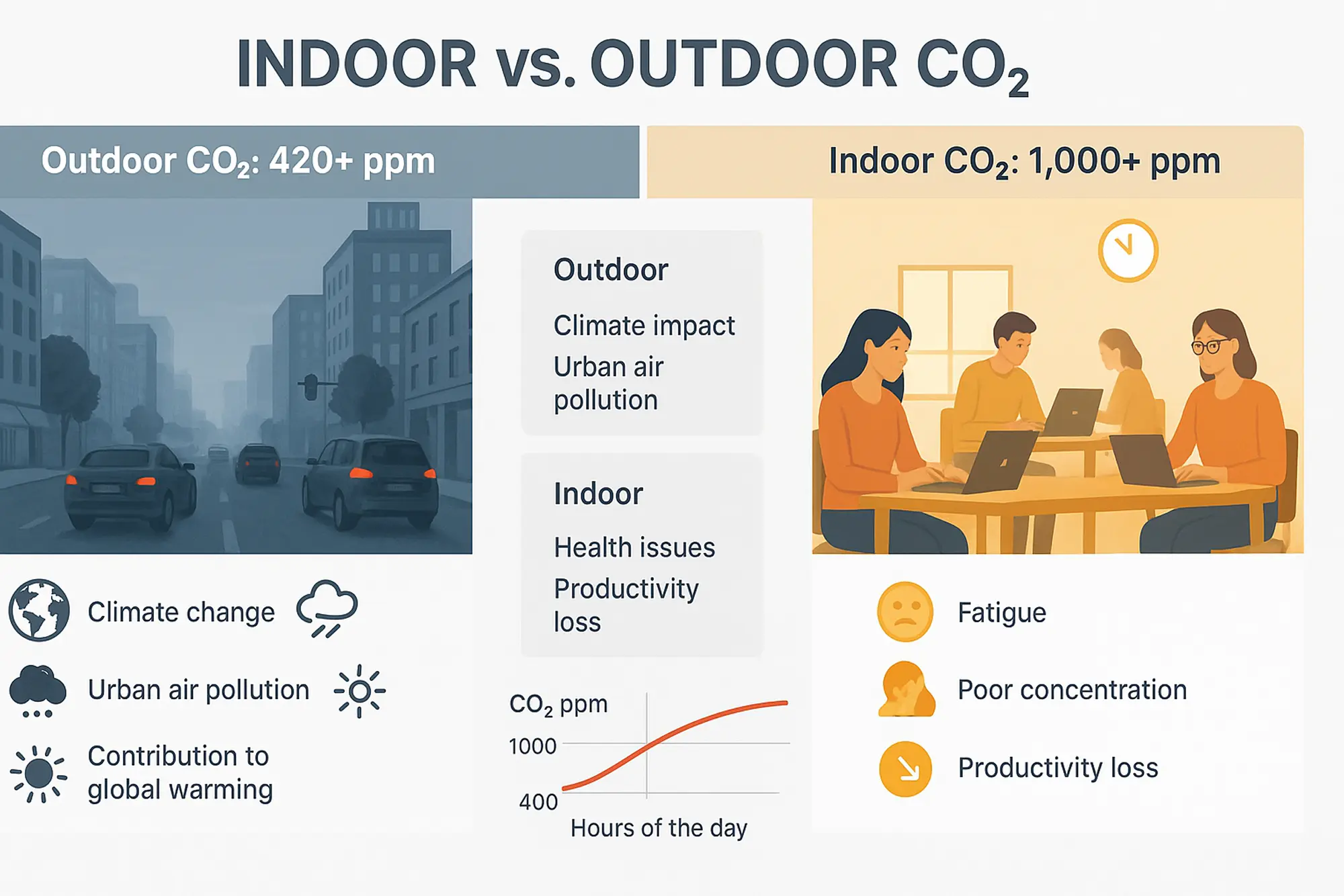 indoor vs outdoor co2 issues