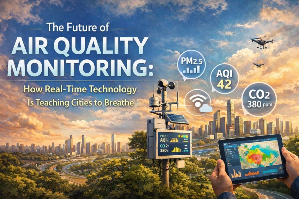 furture of real-time air quality monitoring