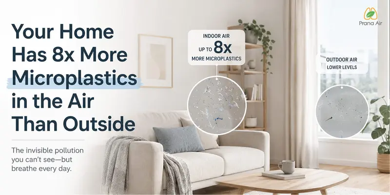 Indoor Microplastics: 8x Higher Than Outside Air
