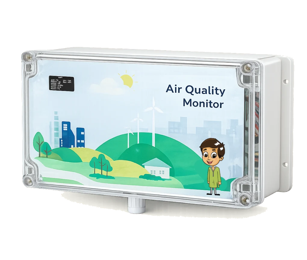 Prana Air Ambient PM monitor used for BMC construction compliance