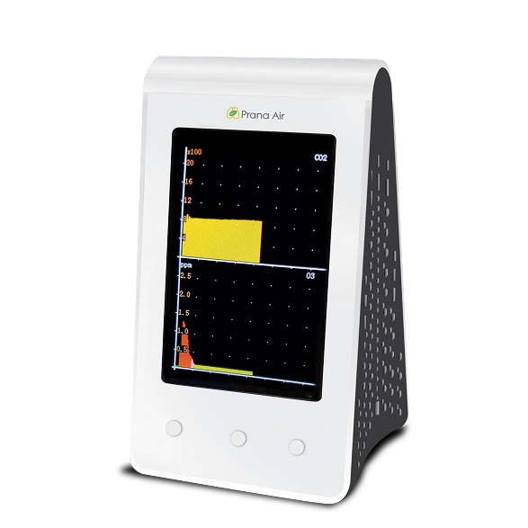 高精度 室内空気品質モニター | PM2.5, PM10, CO, CO2, O3