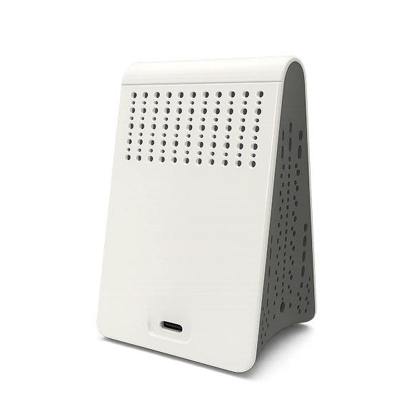 高精度 室内空気品質モニター | PM2.5, PM10, CO, CO2, O3 | Prana Air