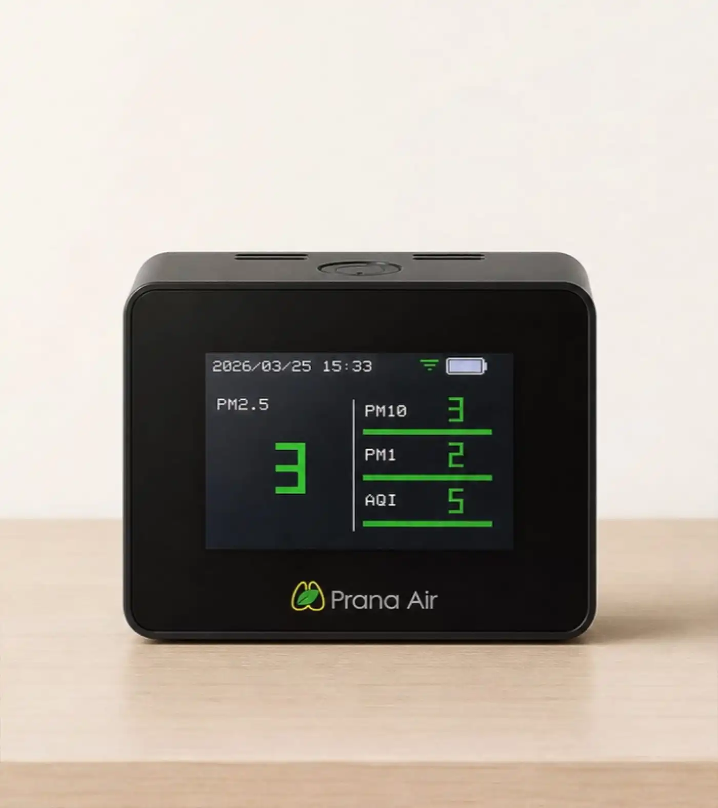 Prana Air Pocket PM monitor para portátil personal