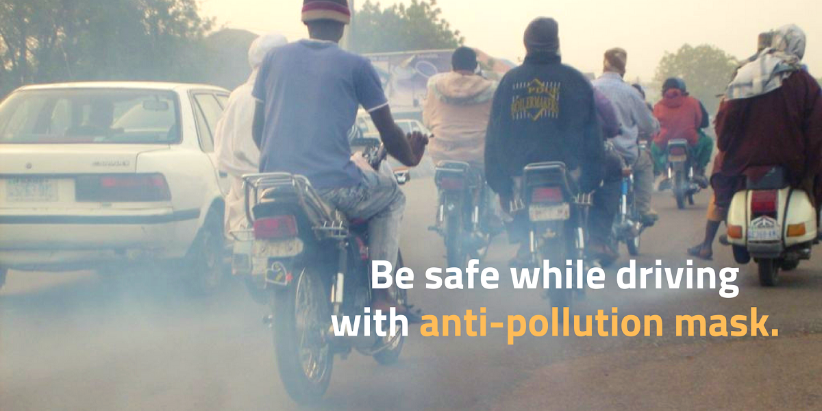 anti pollution mask for bikers india