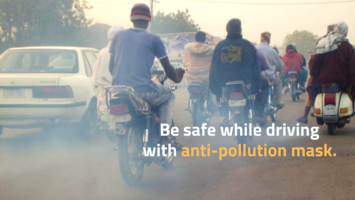 anti pollution mask for bikers india