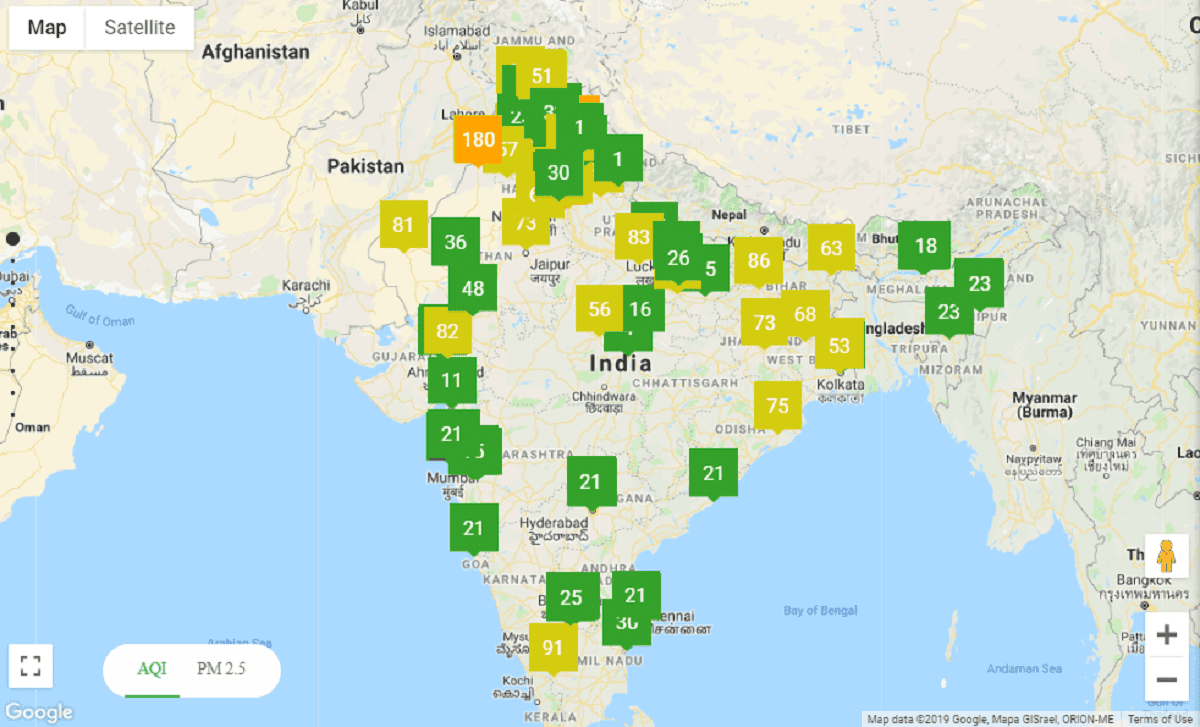 Air Pollution: How to Check Air Quality Index in Your Area?