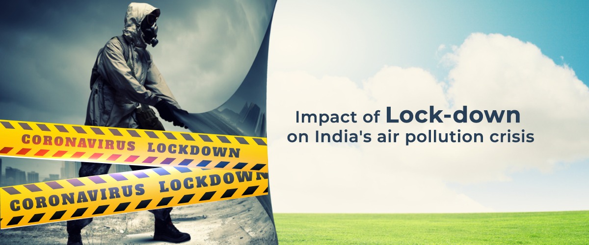 air quality during covid 19 lock down in india