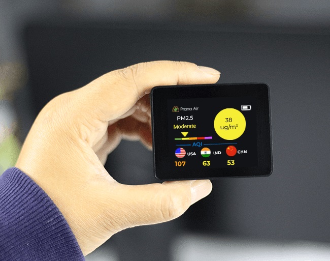 accuracy of prana air pocket monitor