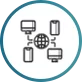 Versatile connectivity of squair monitor