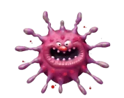 harmful virus icon