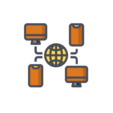 modes of monitor connectivity icon
