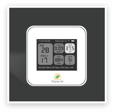 prana air air quality monitor air quality monitoring