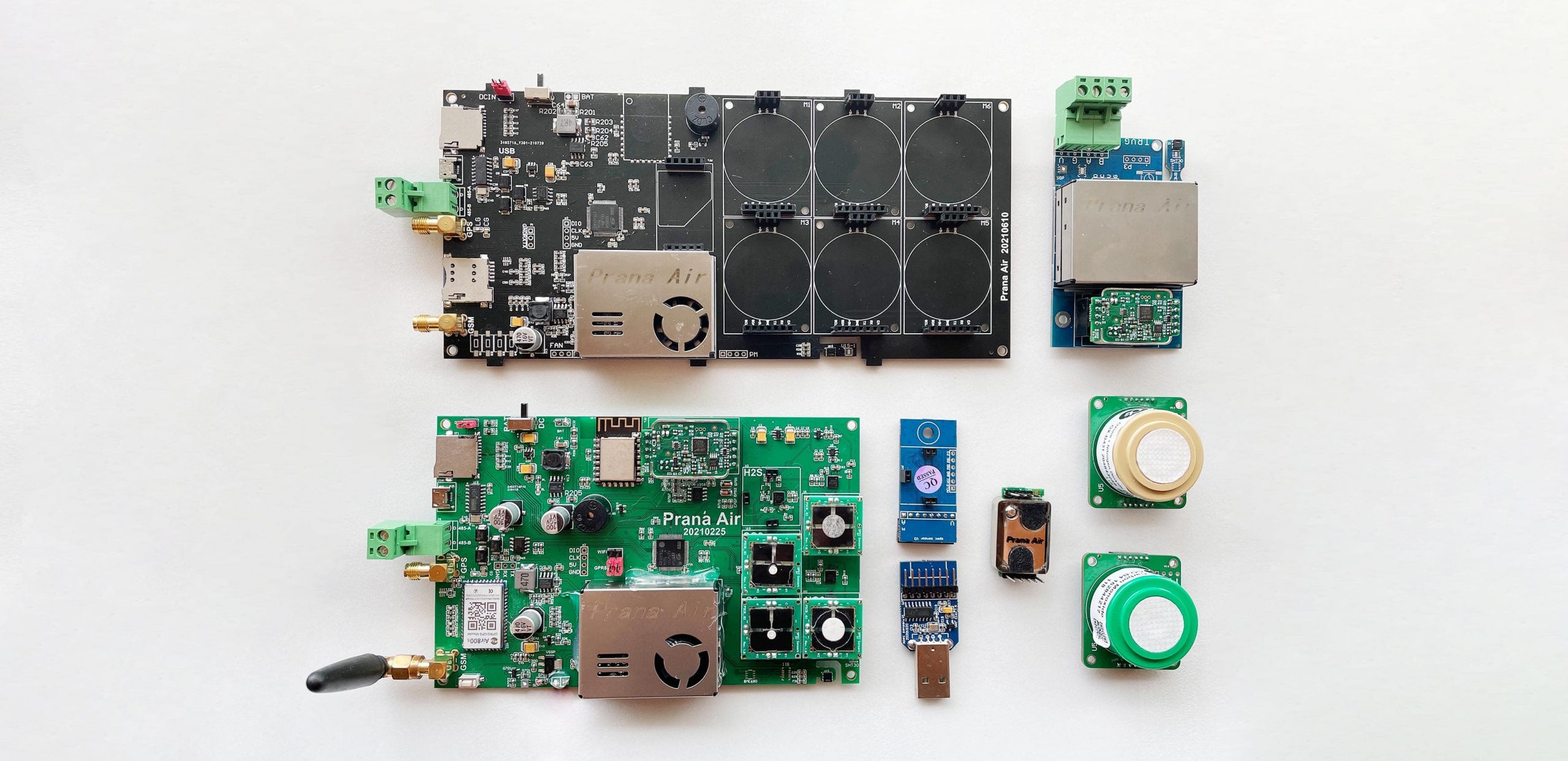 prana air calidad del aire pcb