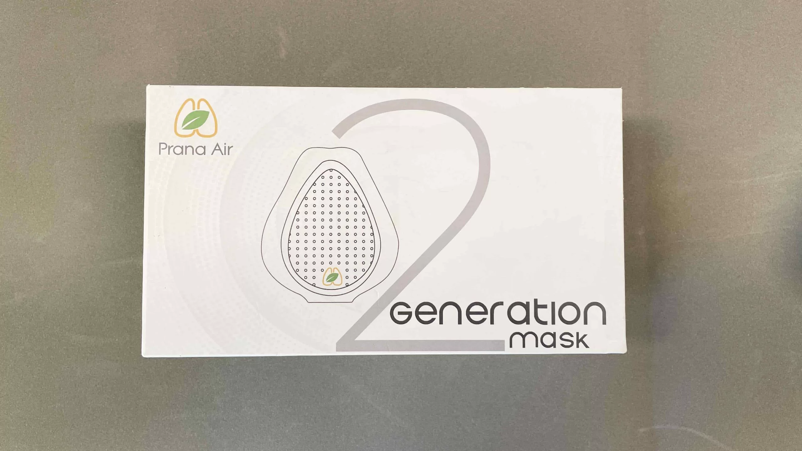 Prana Air 2nd gen mask box