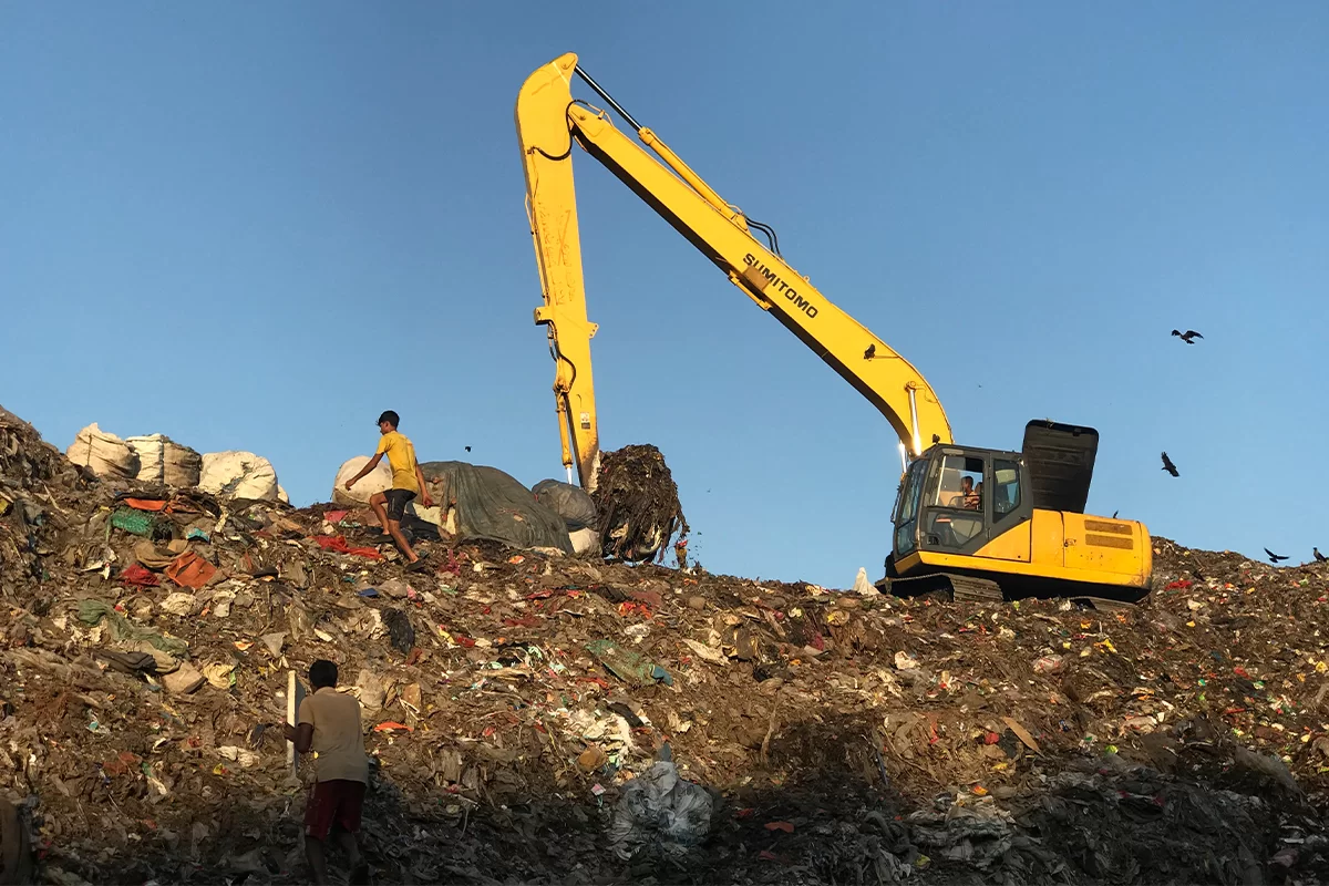 co2 sensor at landfill