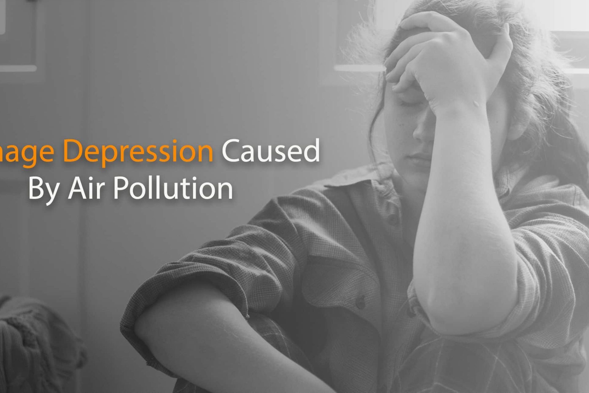 teenage depression caused due to air pollution