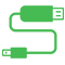 sensible usb charging icon