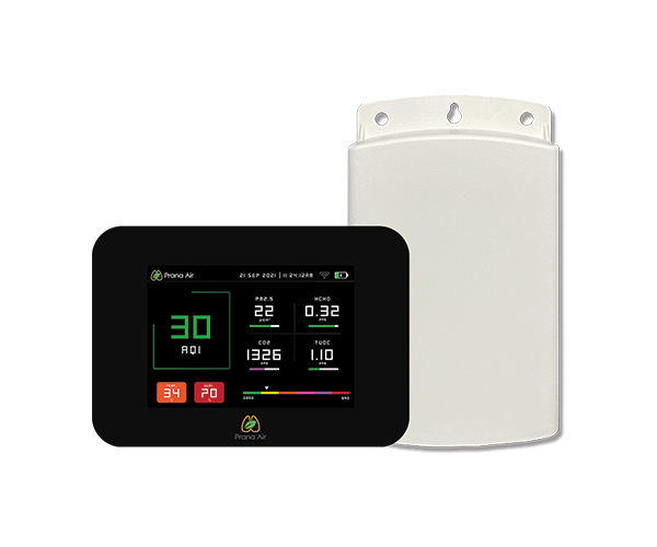 prana air cair in-out air monitor