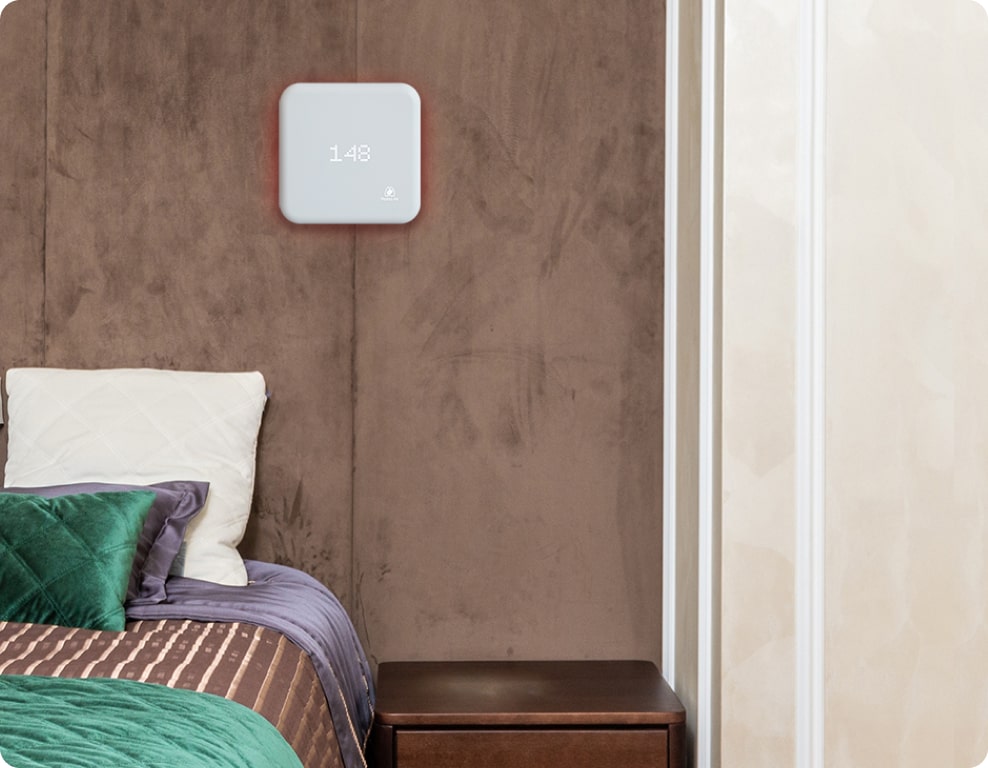prana air squair air quality monitor for hotel businesses