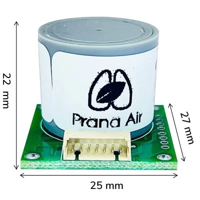 prana air carbon monoxide co sensor with board