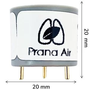 prana air so2 sensor dimension