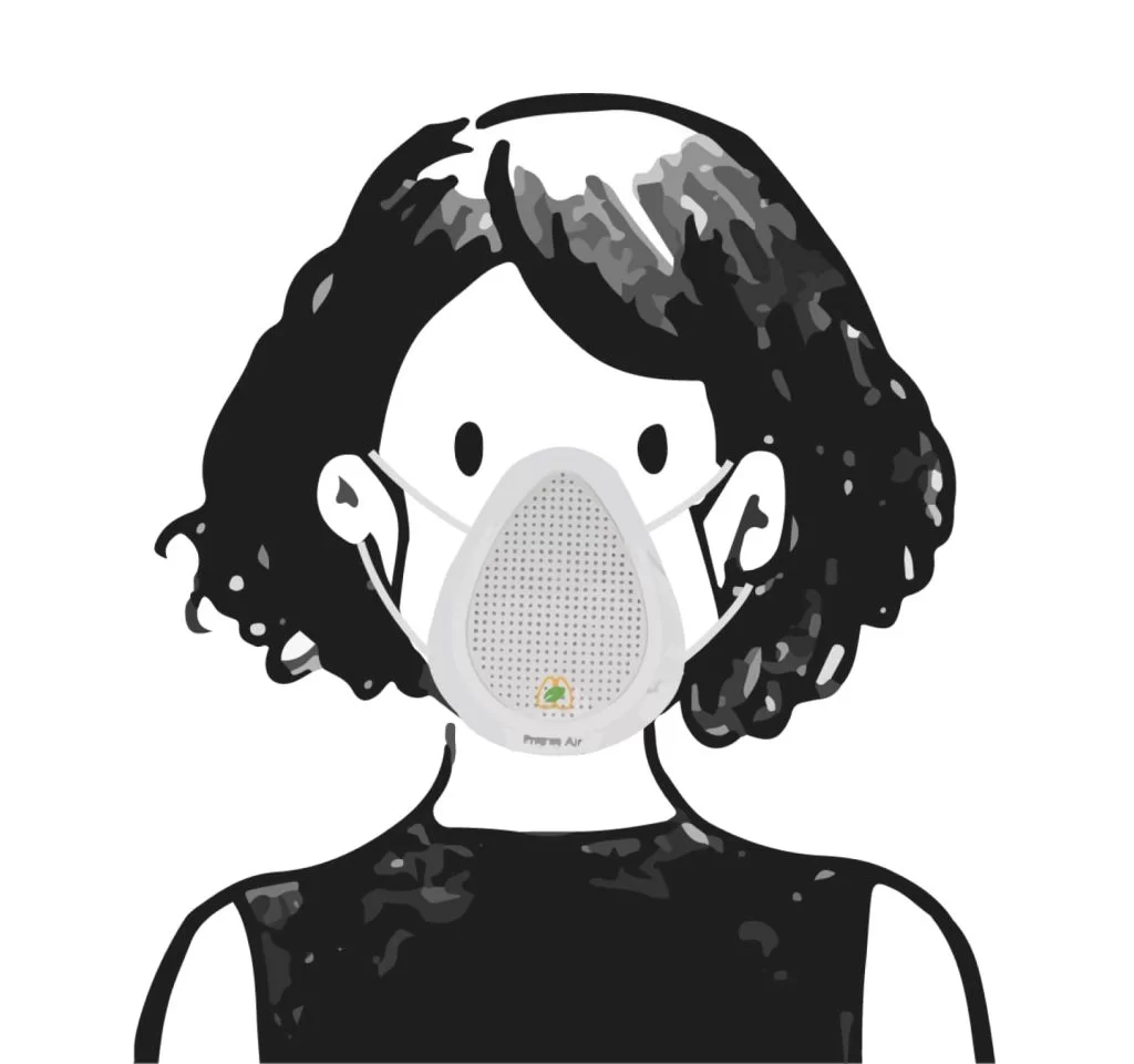 N95 air pollution mask
