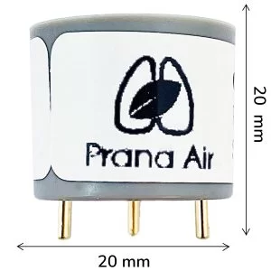 prana air no2 sensor dimension