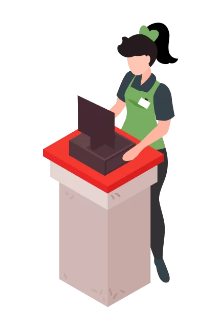 retail store cashier