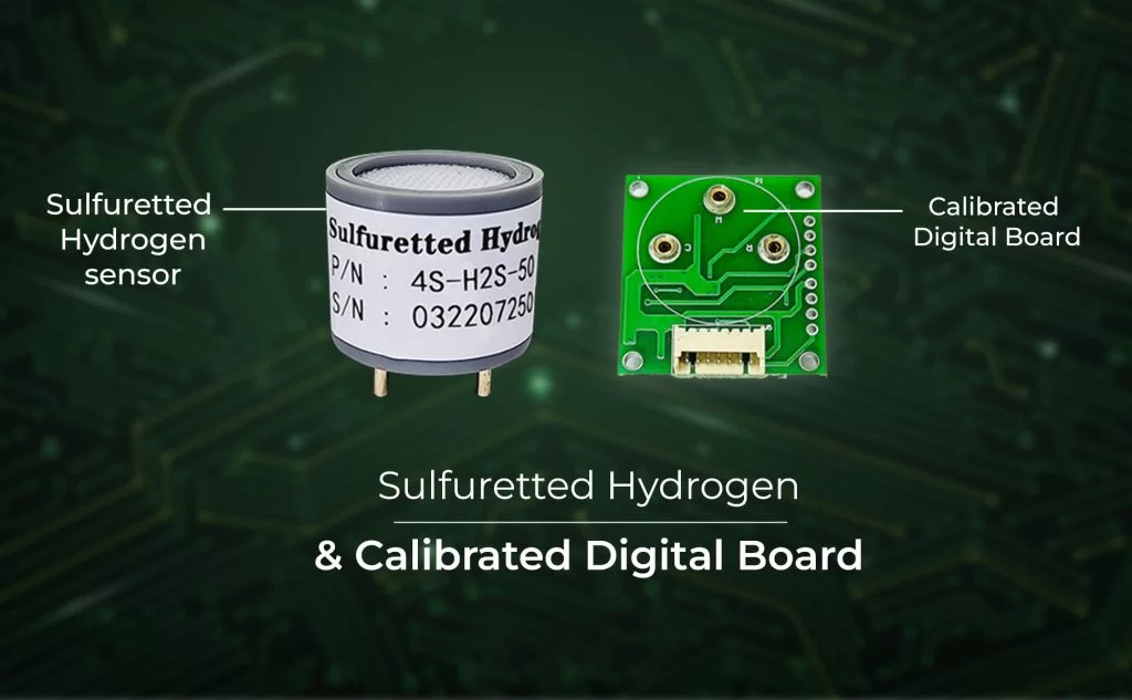 prana air hydrogen sulfide sensor with board