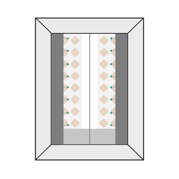 automatic air intake partition in prana air fresh air machine