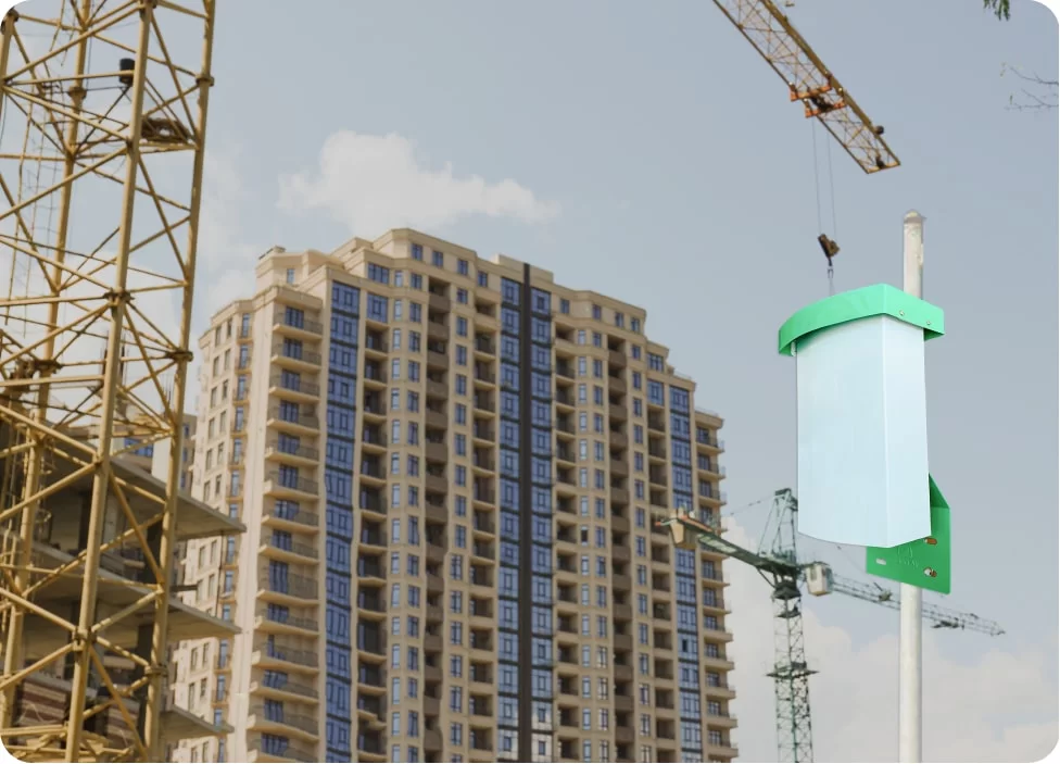 prana air ambient air quality monitor caaqms for construction sites