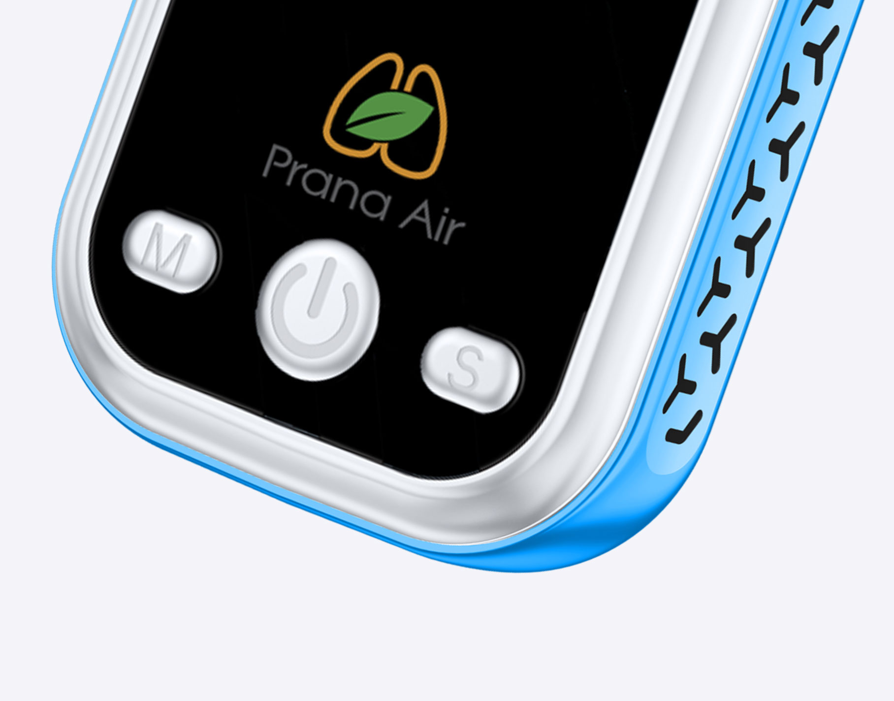 Prana Air nano co monitor button functions