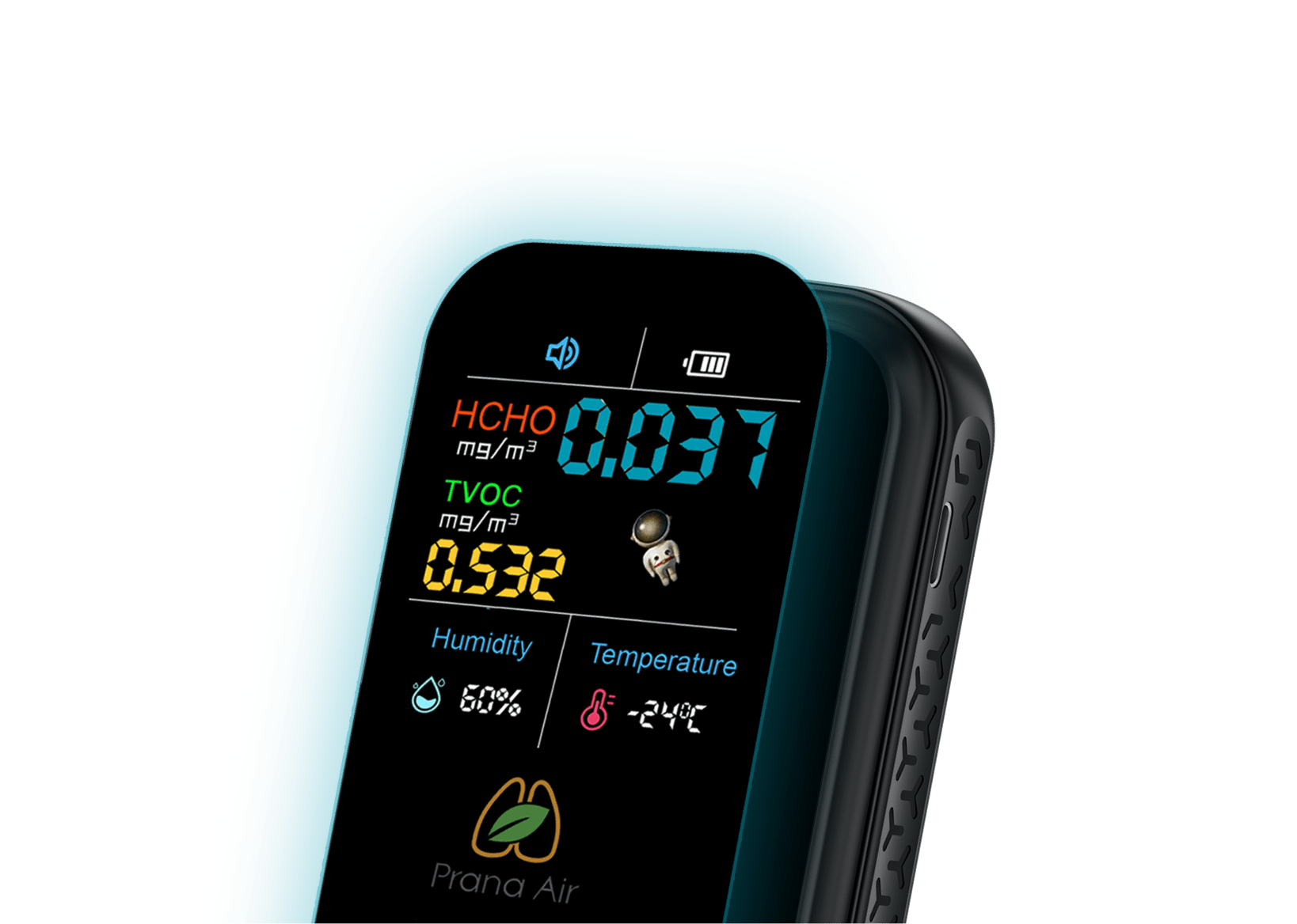 prana air nano odor tvoc hd display