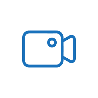 4k video camera icon