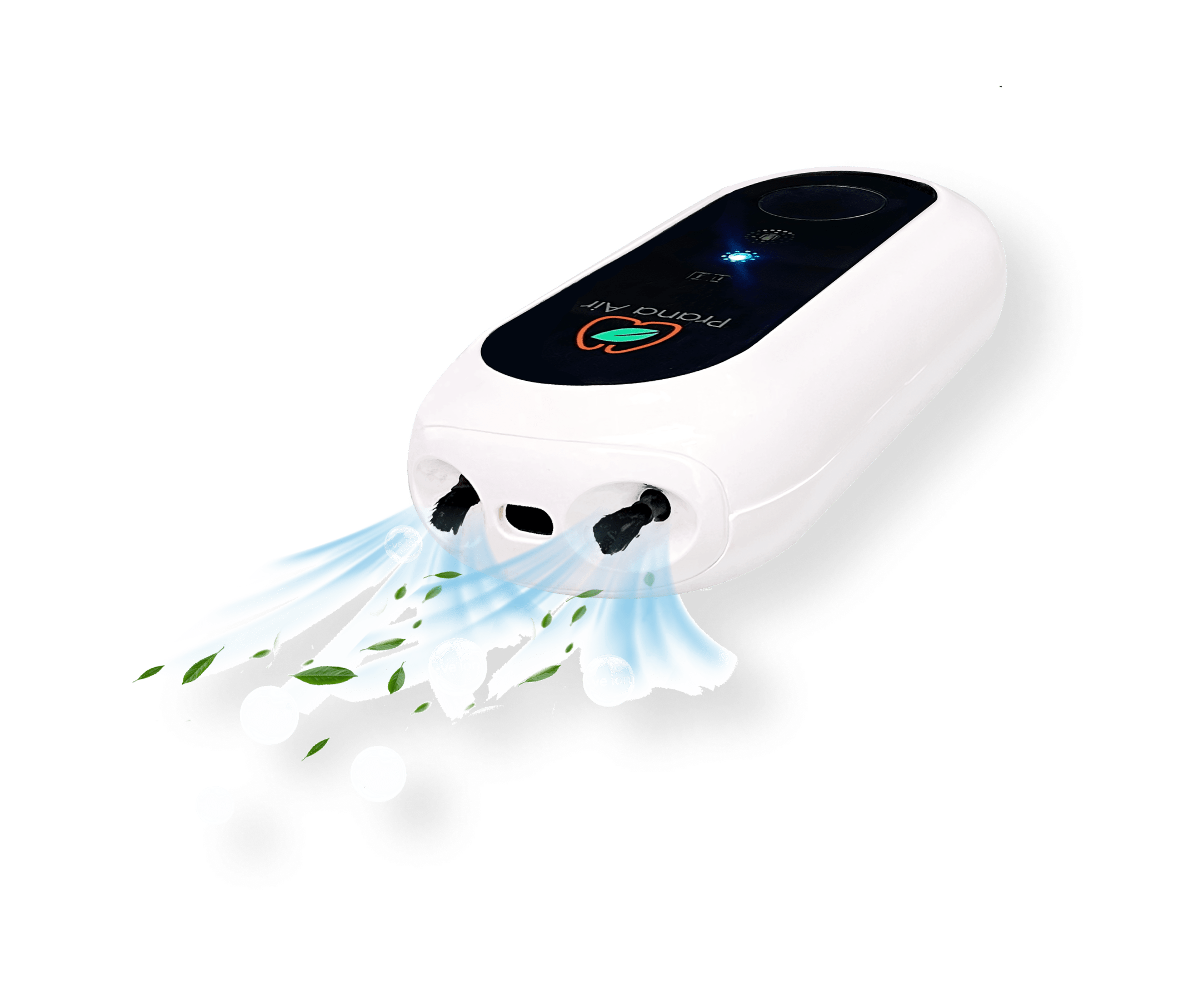 dual negative ions emitter in prana air purifier