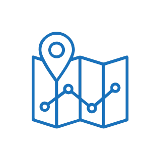 enviromental mapping icon