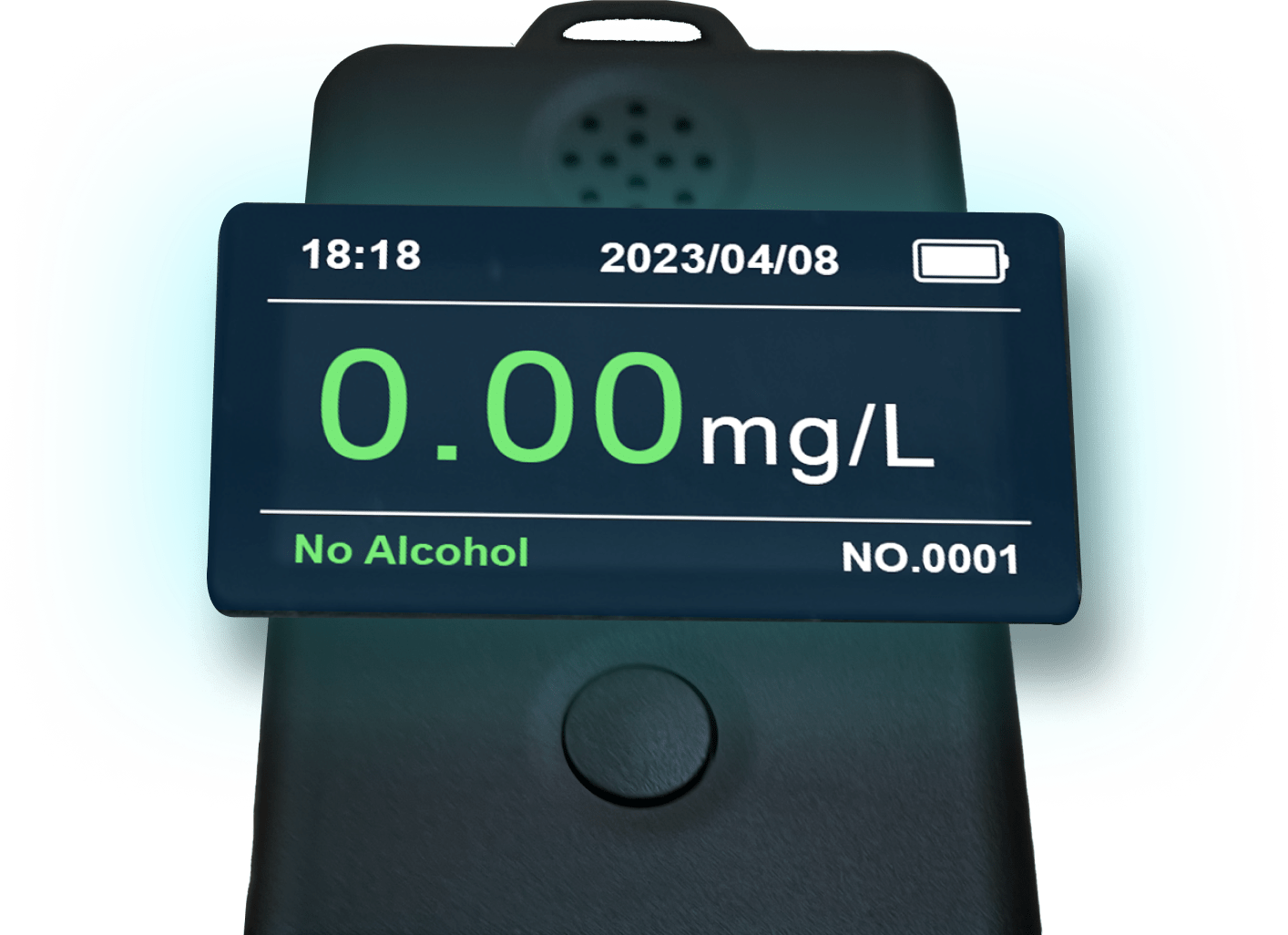 Testeur d'alcool Test rapide Haute précision Digital Breathalyze Lcd  Display Testeur d'alcool dans l'haleine pour la police Conducteur ivre  Dm604b