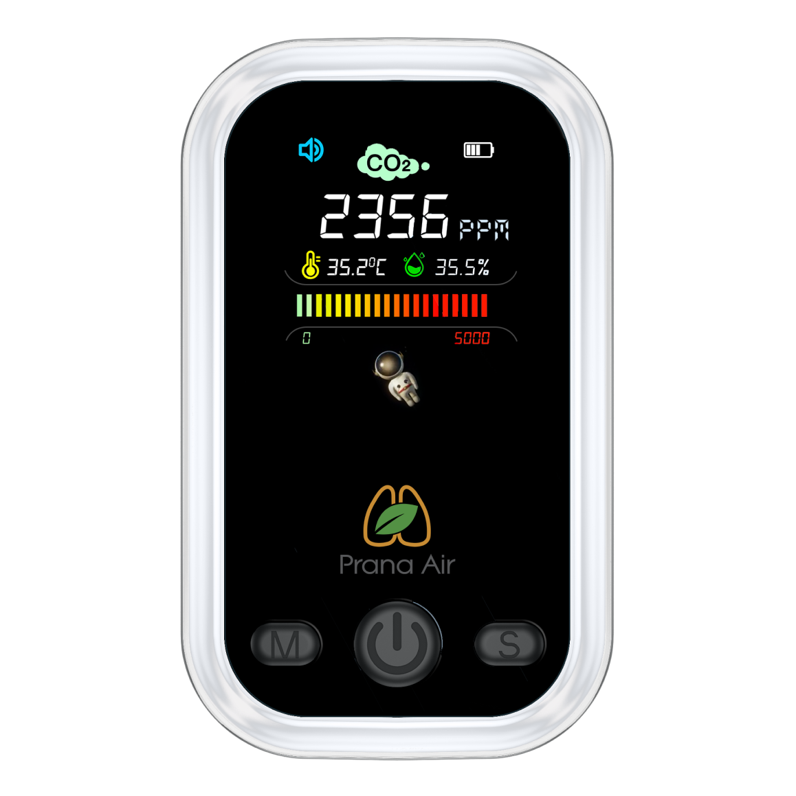 prana air nano co2 monitor