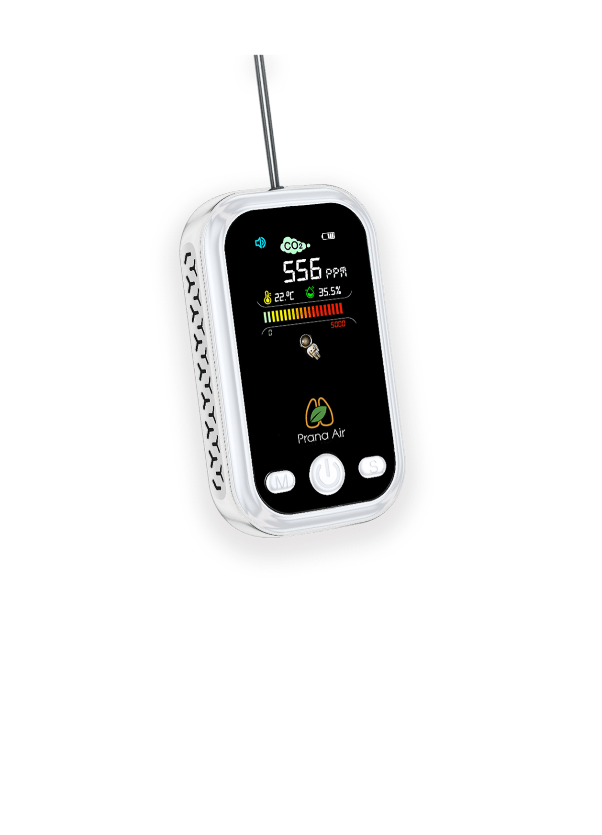 Vitalight Mini CO2 Detector Air Quality Monitor CO2 Concentration