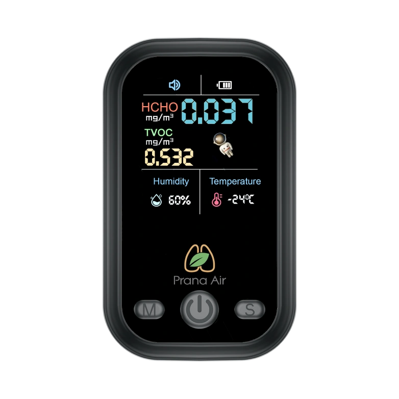 prana air nano tvoc hcho odor monitor